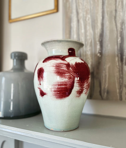 Vintage Ceramic Smudge Vase