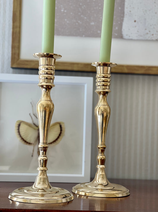 Pair of Brass Candlesticks